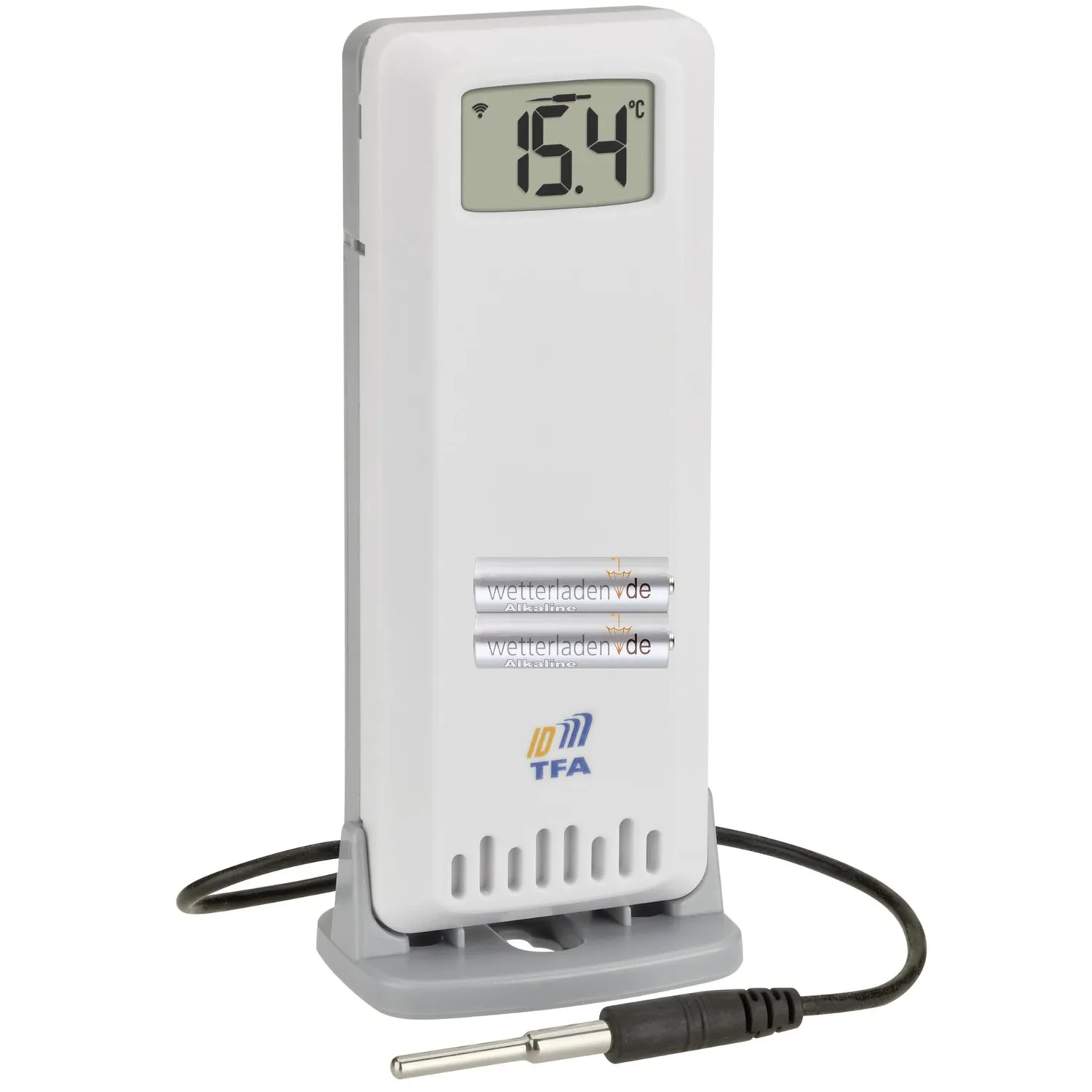 TFA Dostmann TFA-ID 30.3902.02 Temperatursender 2-fach weiß