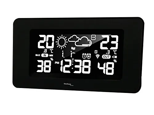 Technoline WS 6445 Funk-Wetterstation Farbdisplay Sensor