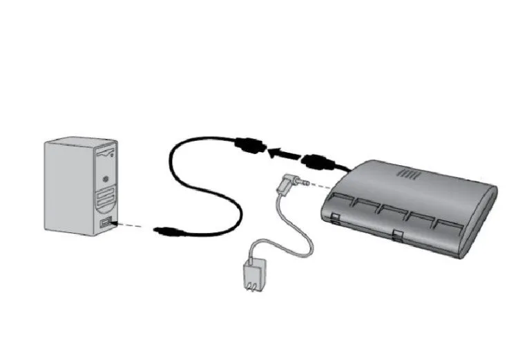 Davis Cabled Weather Envoy 6316C Empfänger Kabel