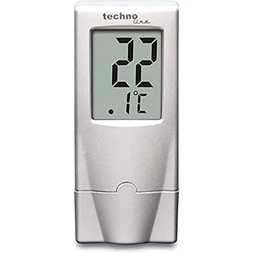 Technoline WS 7024 Temperaturstation Silber Saugnapf