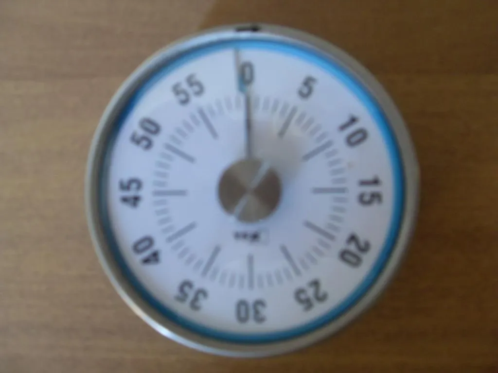 TFA Dostmann Puck 38.1028.10 Küchentimer mechanisch grau