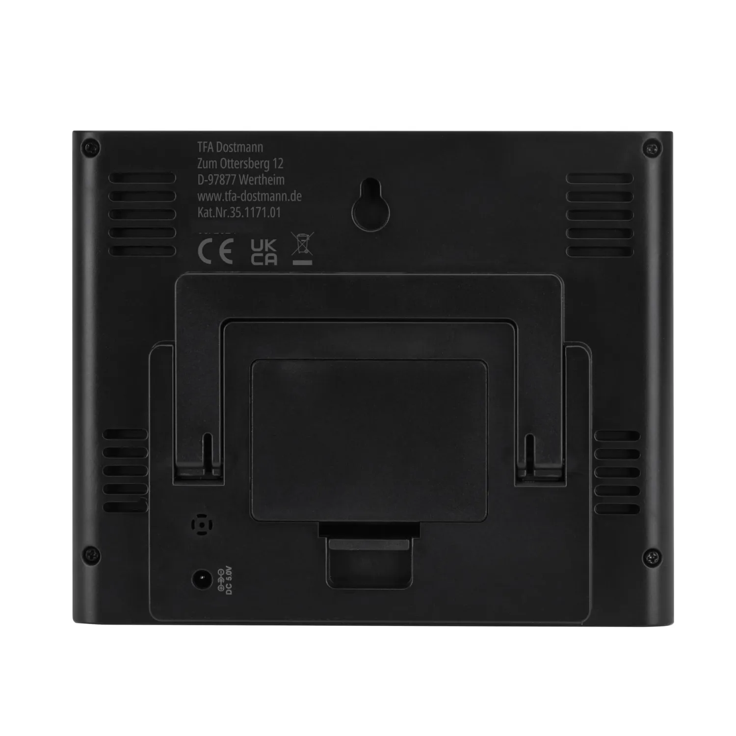 TFA Dostmann Contrast 35.1171 Wetterstation schwarz VA-Display