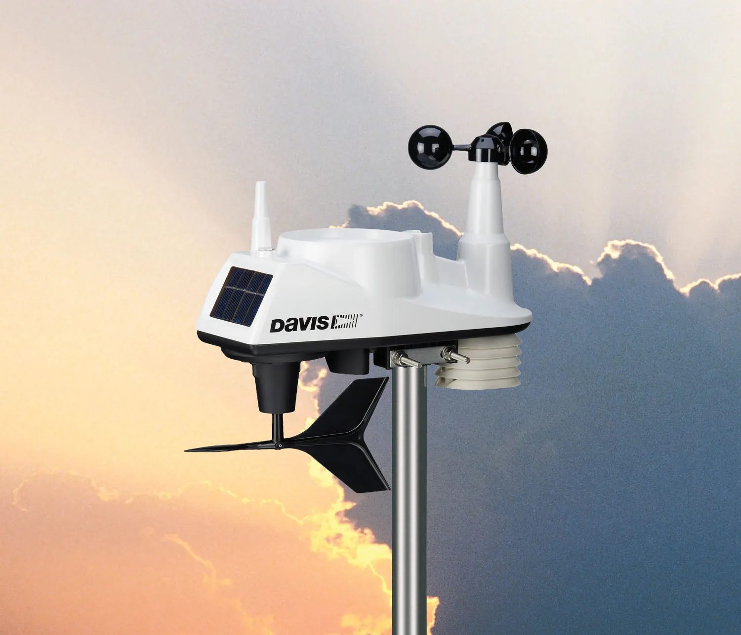Davis Vantage Vue 6357 Funk-Wetterstation solarbetrieben