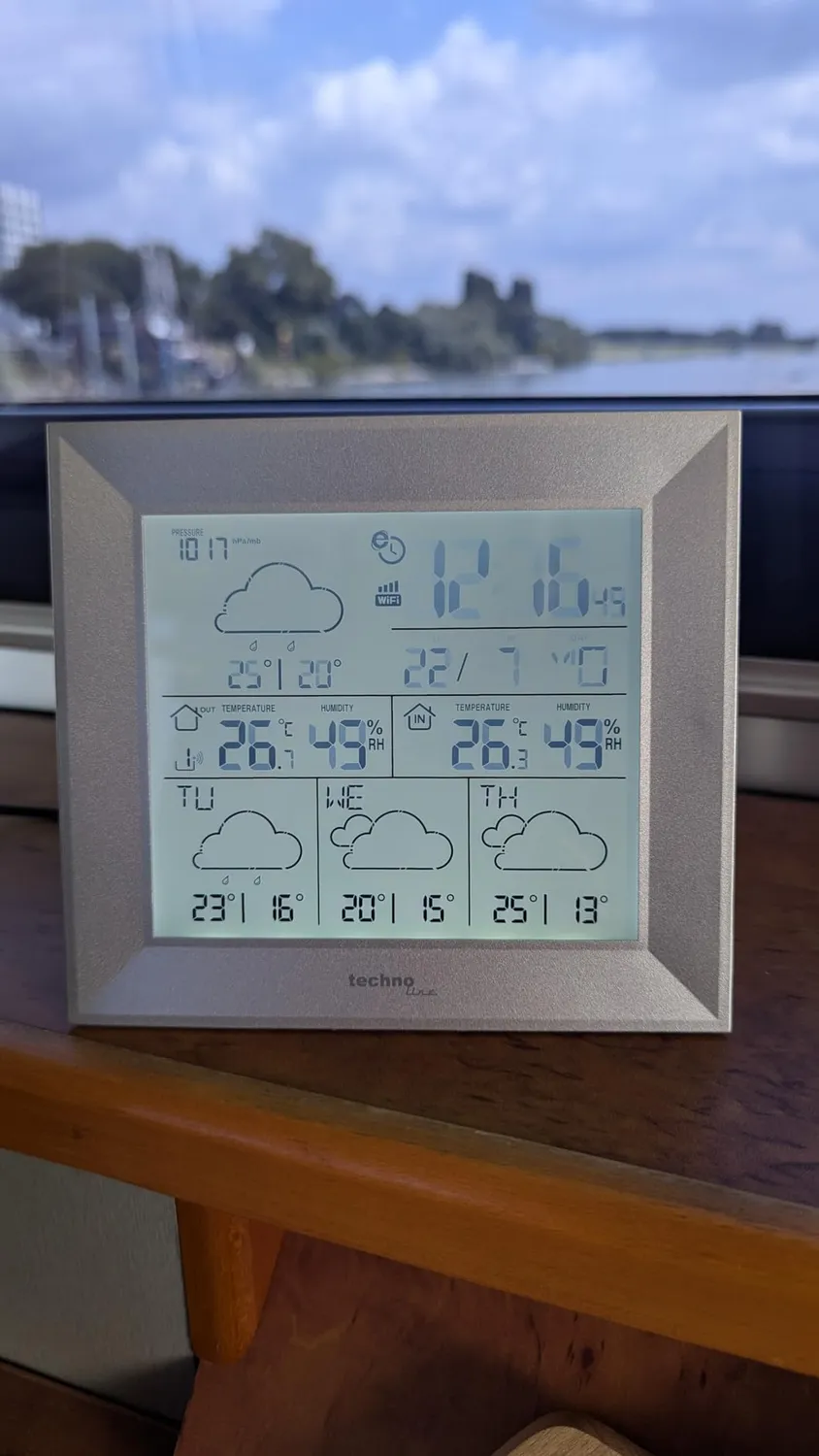 Technoline WD 2000 Wetterstation WLAN mit App und Sensor